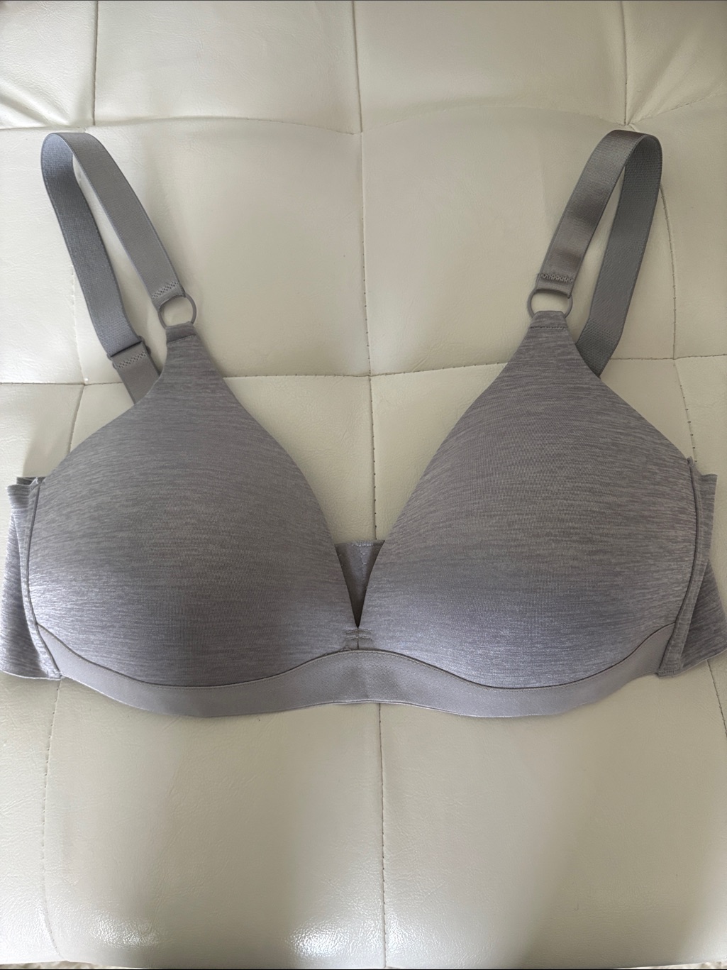 Strm Line Intimates Seamless Light Gray Wireless Bra
